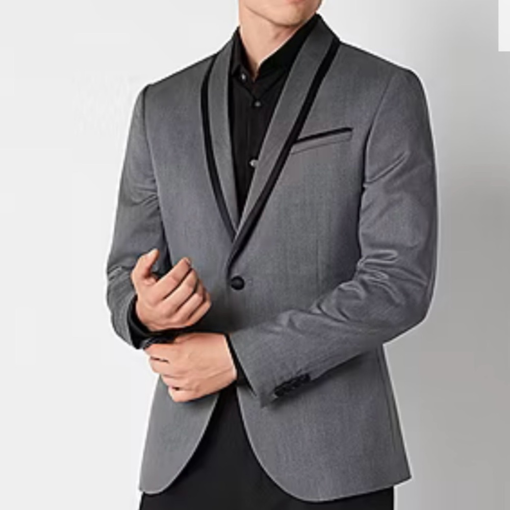 Mens suit jacket 46R slim